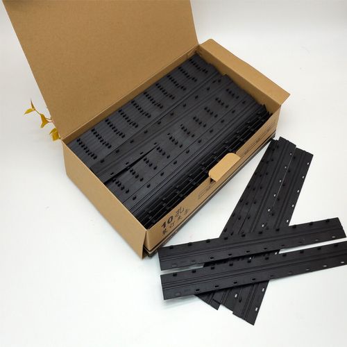 国产 塑料装订夹条   300*5mm  100根/盒 黑色